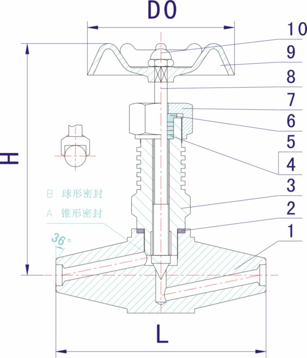 J64Y焊接高溫高壓針型閥結(jié)構(gòu)圖- 上海昆煉閥門(mén)制造有限公司 J64Y焊接高溫高壓針型閥結(jié)構(gòu)圖- 上海昆煉閥門(mén)制造有限公司